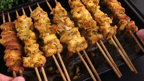 Try Chicken skewers this way! you'll be surprised ! dinner has never been so easy and delicious !