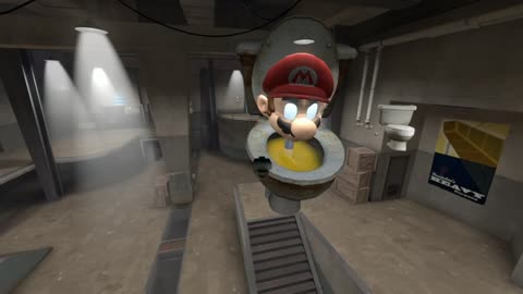 Sonic VS Skibidi Toilet Mario