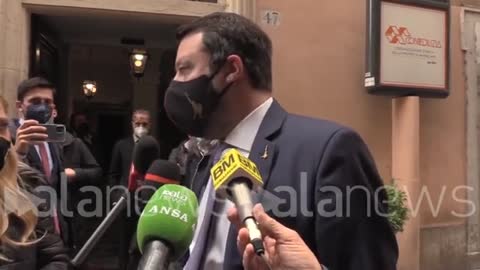 🔴 Matteo Salvini: "Ho scritto a Draghi, serve più coraggio!"