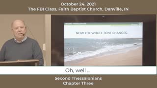 Second Thessalonians, Chapter 3, Part 1