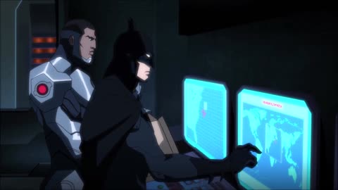 Cyborg Wont Tell Batman Where the Food He Ate Goes Justice League vs Teen Titans