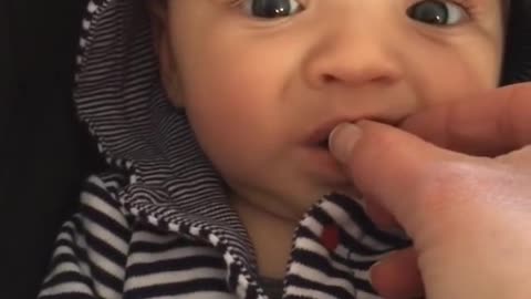 FUNNY BABY REACTION FIRST TASTE OF CHOCOLATE 2021