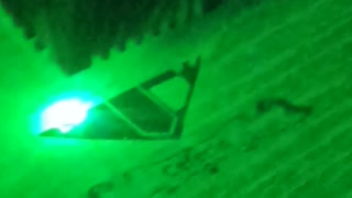 Laser engraving Mandala on Walnut