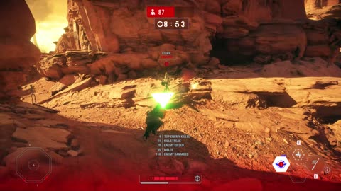 SWBF2 2017: Arcade Onslaught Yoda Geonosis Gameplay