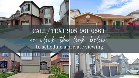 🚩Silenzi Weekend Tour of Detached Homes in Stoney Creek