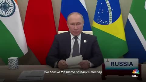 Putin : Russia Commited to BRICS corporation