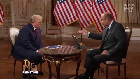 Dr. Phil interviewing Trump