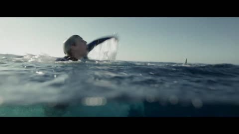 Great White Shark Kills Swimmer Scene | THE LAST BREATH (2024) Movie CLIP HD