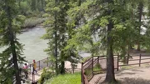 Rocky Mountain waterfall