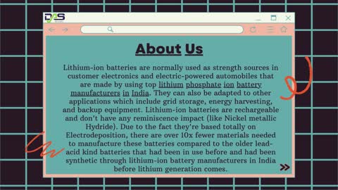 Blessings of lithium ion battery and their uses