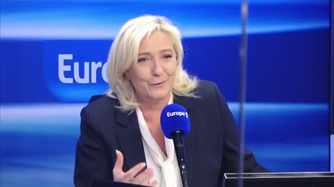 Convoi de la liberté, appel de Marine Le Pen