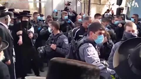 Israeli Police Clash With Orthodox Protesters