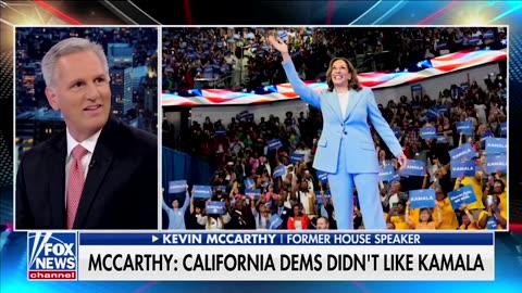 Kevin McCarthy Reveals What Democrats Privately Said About Kamala Harris