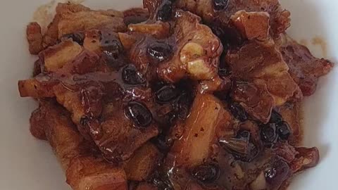 Pork with Tausi. Easy Pork with Black Beans Recipe 🥩 🔥 👩‍🍳 #porkrecipe #pork #cooking #food