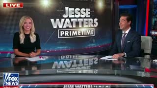 Jesse Watters with Kayleigh McEnany