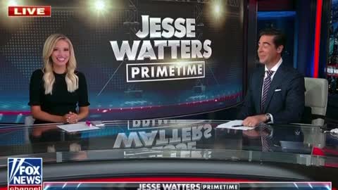 Jesse Watters with Kayleigh McEnany