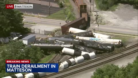 🚨 Train Derailment In Illinois Prompts Emergency "Long-Term Evacuation"