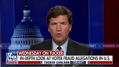 Tucker to discuss election fraud