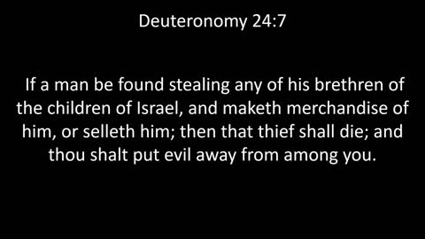 KJV Bible Deuteronomy Chapter 24
