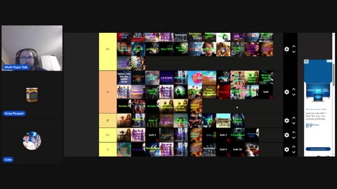 RedBlue Podcast Season 3 Bonus 6 movie tierlist