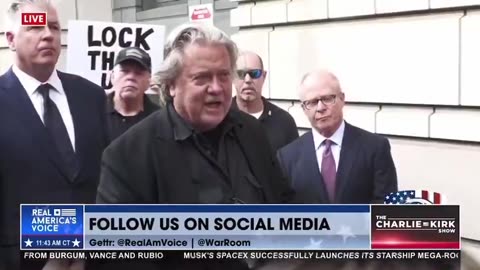 BANNON: WE'RE WINNING AND WILL PREVAIL—THEY CAN'T SHUT DOWN MAGA OR PRESIDENT TRUMP
