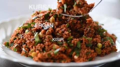 KISIR RECIPE - TURKISH VEGAN FOOD RECIPE