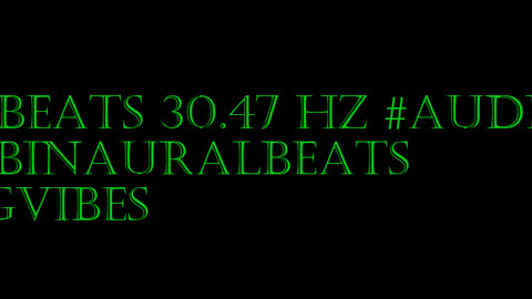 binaural_beats_30.47hz_SleepSounds AudioSphereHealingWaves AudioSphereDeepTranquility