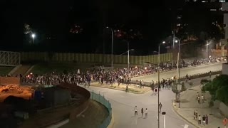 Marcha de las antorchas en Bucaramanga