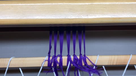 Tying on- Weaving