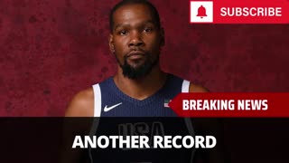 Kevin Durant Just Broke Another Olympic Record