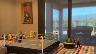 Action figure wrestling All-Stars episode one for July 2024