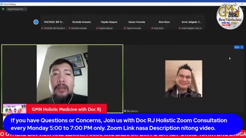 15th GMN Holistic Medicine with Dok RJ - Jan 03, 2022