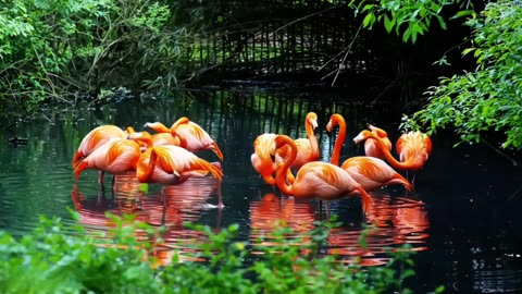 Flamingo: Stunning Rare Footage in Amazon Jungle 🌿 | Must-See Wildlife 🦩