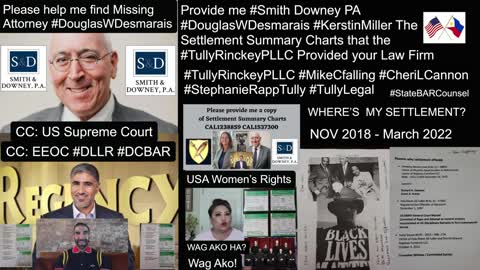 President Trump / Settlement / Regency Furniture LLC / Smith Downey PA / USAJOBS