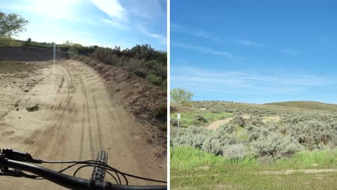 Eagle Bike Park ~ Hell Mary (Split Screen)