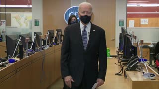 Biden Tells CDC Staffers VP Harris Is Smarter Than Him