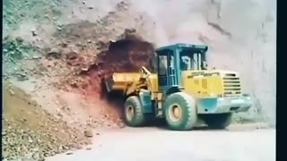 Failed operation in tunnel excavation