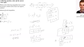 Possible Solutions for Inequalities: Practice GRE with a Cambridge PhD
