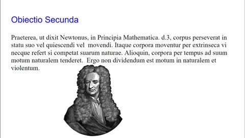 Lectiones de Libro Physicorum 2.2 - De Divisione Motus (Spoken Latin Philosophy)