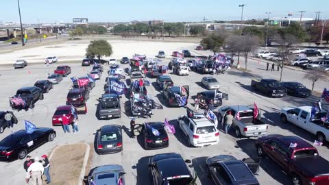 Trump Train rally - San Antonio, TX