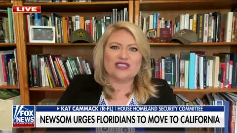 Rep. Kat Cammack hits back at Newsom's Florida attack ad