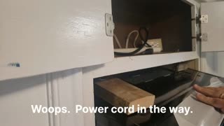 How to - Replace over-the-range microwave