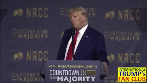 Highlights: President Trump’s Remarks at the NRCC’s Countdown to the Majority Event