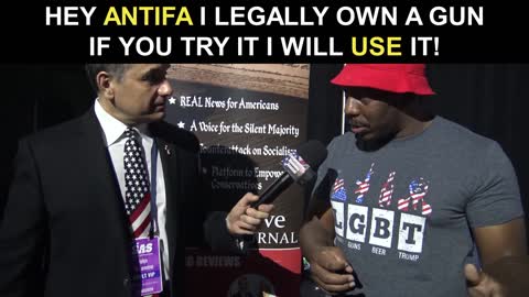 Hey ANTIFA I Legally Own a Gun...If You Try It I Will Use It!
