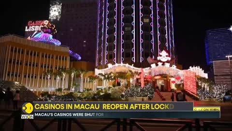 Covid restrictions affect Casino businesses; Macau's Casino to operate with 50% staff