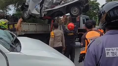 Kecelakaan truck bok