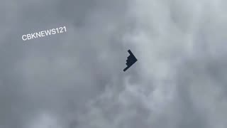 B-2 Bombers Flying Over Minnesota