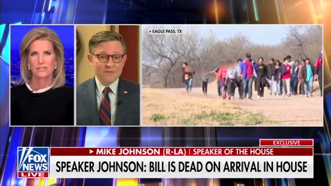 'I Mean Dead On Arrival'_ Mike Johnson Doubles Down On Blocking Border Bill