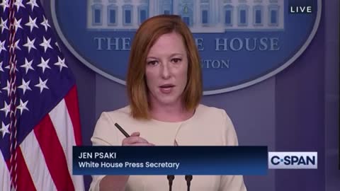 Psaki to Emerald: "There’s no reason to yell. I’m certainly not yelling"