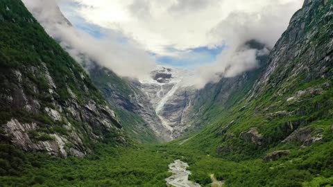 Stunning aerial shots of Norway's stunning landscapes